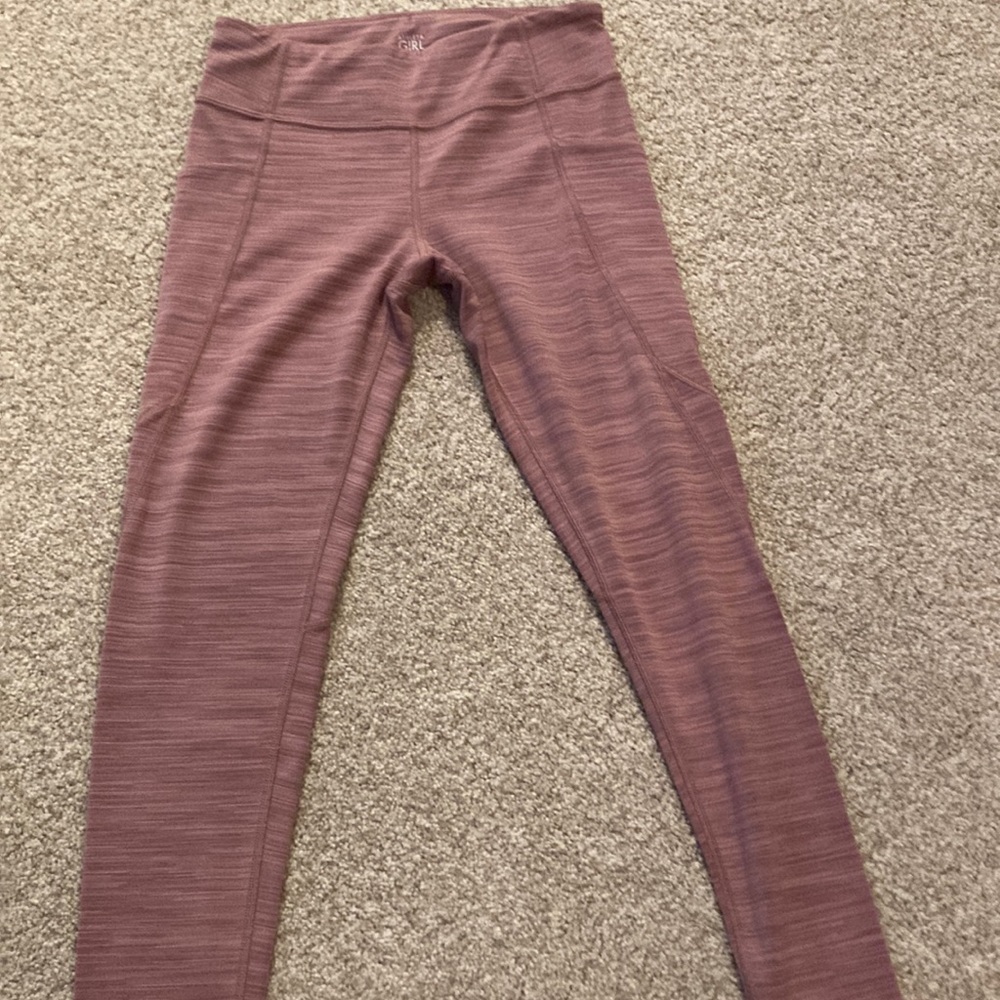 Athleta girl stash your treasures tight in purple with pockets size girls L/12